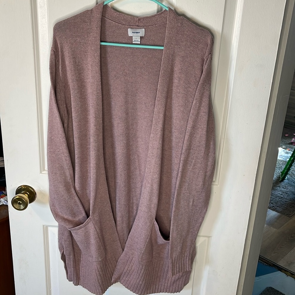 Large Old Navy cardigan